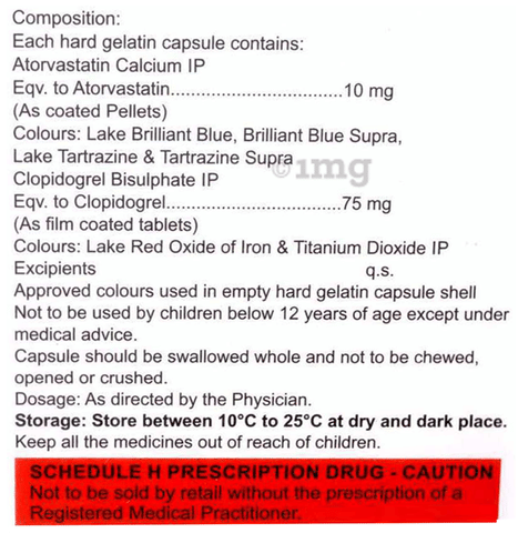 Atorsave CV 10 Capsule image