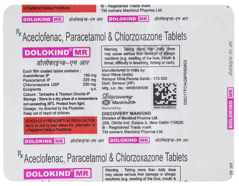 Dolokind-MR  Tablet image
