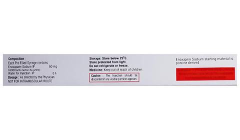 Enoxyprin 0.6 Injection image