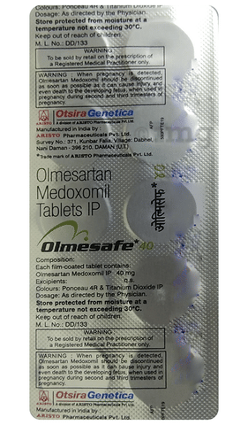 Olmesafe 40 Tablet image Olmesafe 40 Tablet image