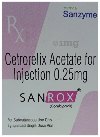 Sanrox 0.25mg Injection image