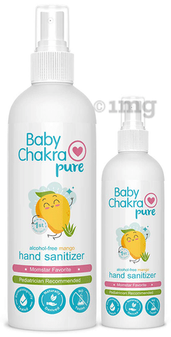 Hand sanitizer top for newborn babies