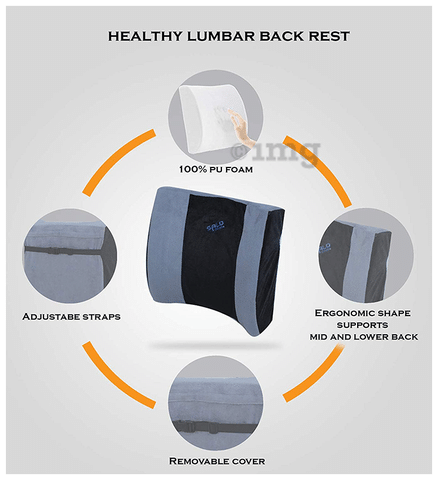 Firm back support sales pillow