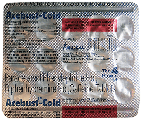 Acebust-Cold Tablet image Acebust-Cold Tablet image