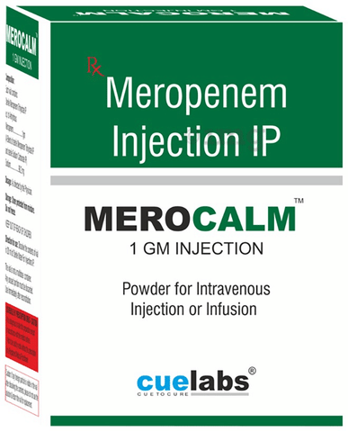 Merocalm 1 GM Injection image Merocalm 1 GM Injection image