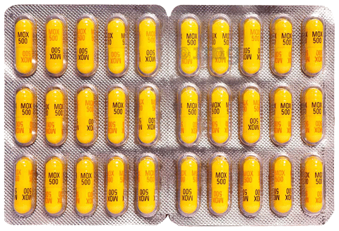 Mox 500mg Capsule image