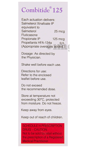 Combitide 125 Inhaler image