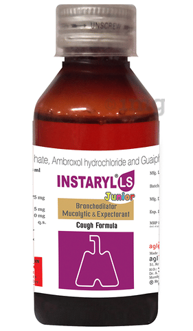 Instaryl LS Junior Expectorant image Instaryl LS Junior Expectorant image
