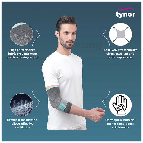 Tynor Elbow Support Urbane XL Grey 2