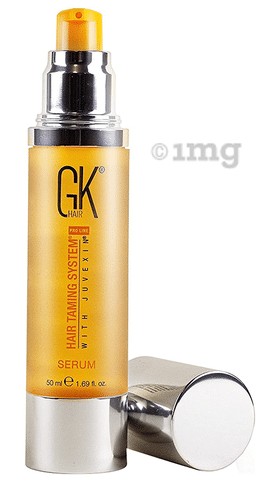 GK Hair Hair Taming System with Juvexin Serum: Buy pump bottle of 50 ml  Serum at best price in India | 1mg