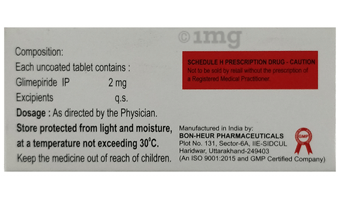 Glimecaid 2 Tablet image