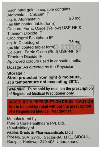 Atorcaid CV 20 Capsule image