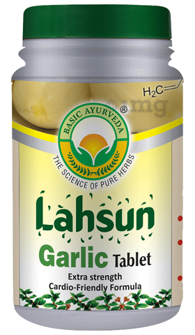Basic Ayurveda Lahsun (Garlic) Tablet image Basic Ayurveda Lahsun (Garlic) Tablet image