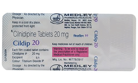 Cildip 20 Tablet image