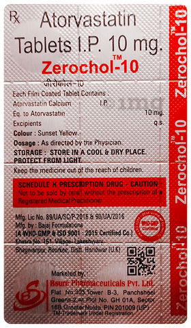 ZEROCHol 10 Tablet image ZEROCHol 10 Tablet image