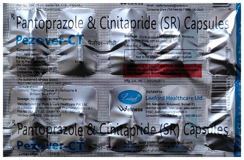 Pezover CT 3mg/40mg Capsule image
