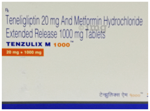Tenzulix M 1000 Tablet ER image Tenzulix M 1000 Tablet ER image