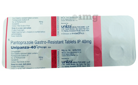Unipanza 40 Tablet image Unipanza 40 Tablet image