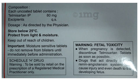Temsan 80 Tablet image