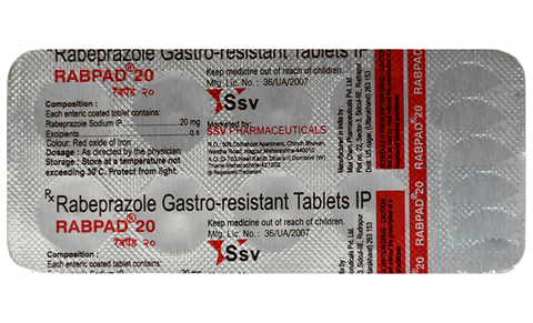 Rabpad 20 Tablet image Rabpad 20 Tablet image