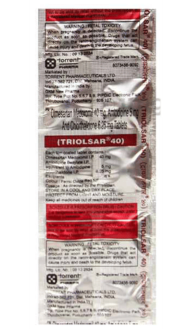 TRIOlsar 40 Tablet image