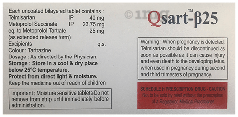 Qsart-B25 Tablet ER