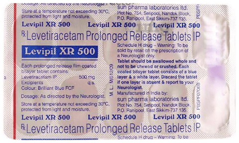 LEvipil XR 500 Tablet image