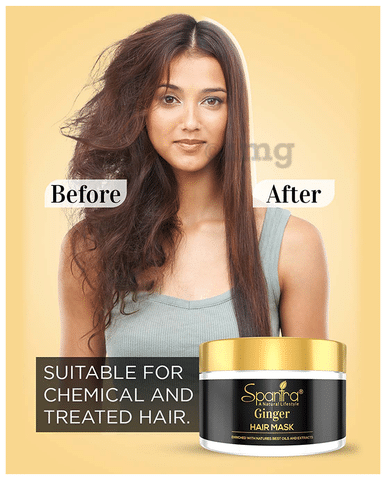Spantra Ginger Hair Mask: Buy jar of 250 gm Hair Mask at best price in  India | 1mg