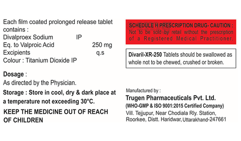 Divaril-XR 250 Tablet image