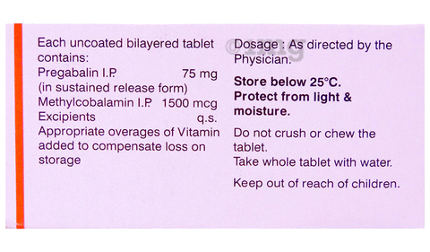 Pregadoc M - SR 75 Tablet image