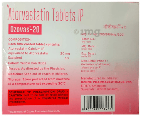 OZOvas 20 Tablet image