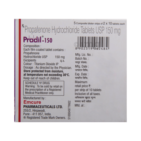 Pradil 150 Tablet image
