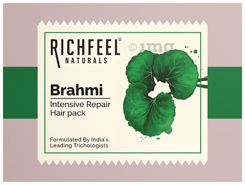 Buy Richfeel Brahmi Hair Mask Pack 100 gm online at best priceFace Masks
