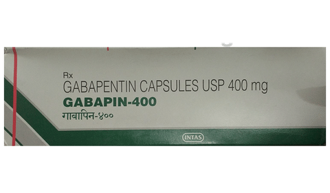 Gabapin 400 Capsule image Gabapin 400 Capsule image