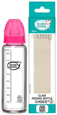 Buddsbuddy glass 2025 feeding bottle