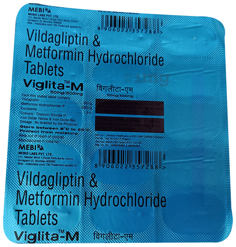 Viglita-M Tablet image Viglita-M Tablet image