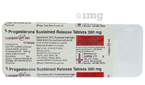 Lupigest SR 300 Tablet image Lupigest SR 300 Tablet image