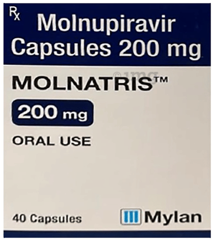 Molnatris 200mg Capsule image