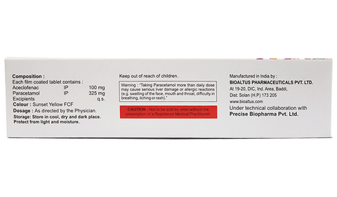 Acentio P Tablet image