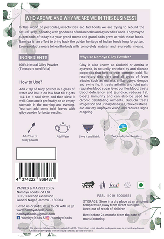 Namhya Giloy Powder image