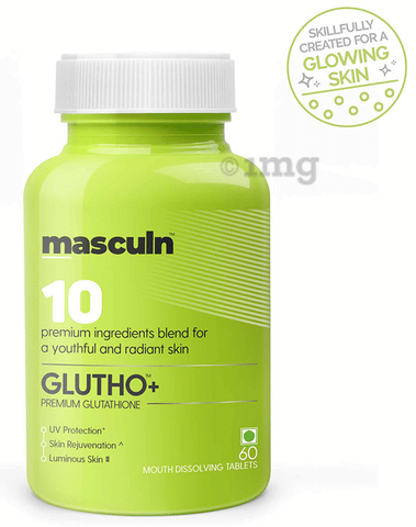 Masculn Glutho+ Mouth Dissolving Tablet Masculn Glutho+ Mouth Dissolving Tablet