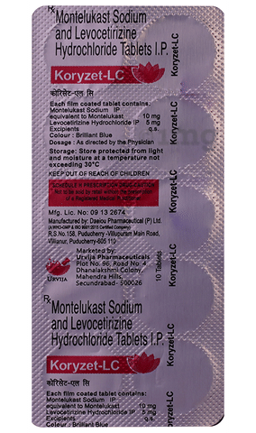 Koryzet-LC Tablet image