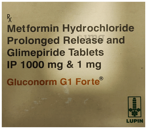 Gluconorm-G 1 Forte Tablet PR