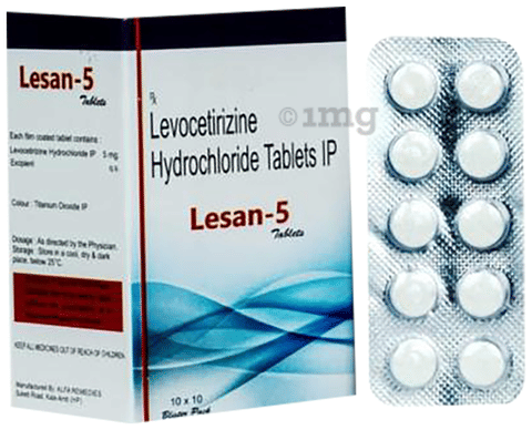 Lesan 5mg Tablet image
