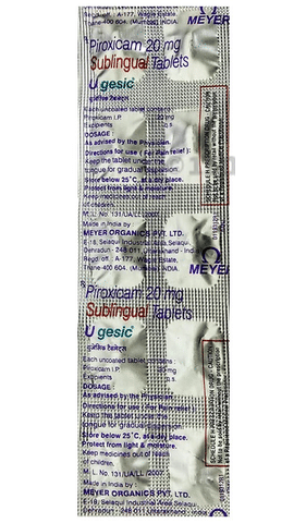 Ugesic Sublingual tablet image
