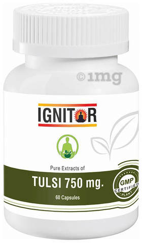 Ignitor Tulsi 750mg Capsule image