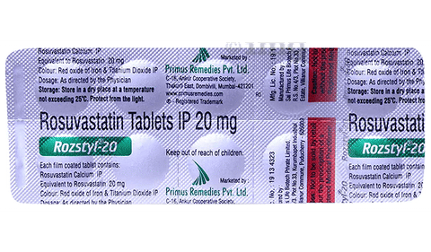 Rozstyl 20mg Tablet image Rozstyl 20mg Tablet image