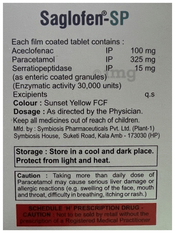 Saglofen-SP Tablet image