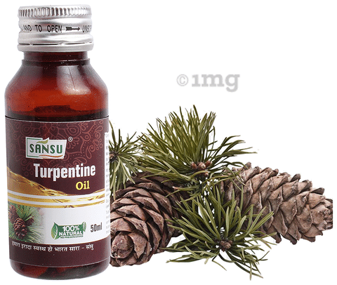 Sansu Turpentine Oil (50ml Each): Buy combo pack of 2.0 bottles at