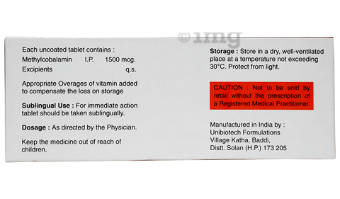 Nervic 1500 Tablet image